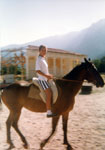 В конном клубе (Крым, 1996 г.)