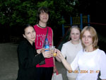 Со Славиком, Катей и Ритой